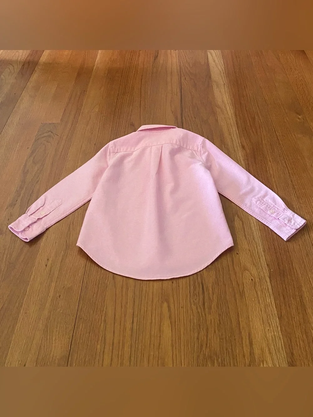Ralph Lauren Light Pink Button-Down Oxford Shirt for Kids